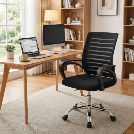 Silla de Escritorio Ergonómica Levo Lite con Respaldo de Malla